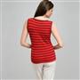 Stripe Shell x0034, Cardinal Red & Black, small
