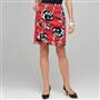 Rose Floral Skirt x0099, Cardinal Red Multi, small