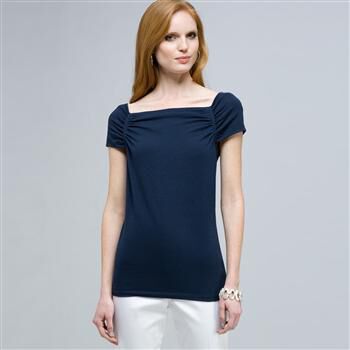 Square Neck Top x0083, , large