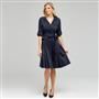 Short Sleeve Belted Shirtdress x0075, , small