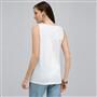 Embroidered Boat Neck Top. x0099, , small