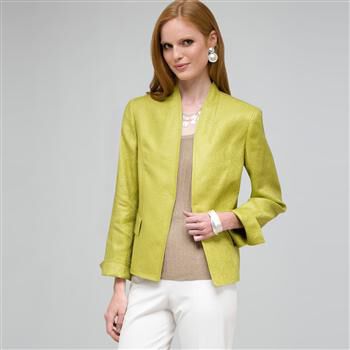Textured 2 Pocket Jacket x0089, , large