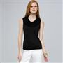 Sleeveless Cowl Neck Knit. x0015, , small
