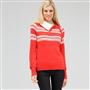 Long Sleeve Raglan Button Out Turtle Neck x0015, , small