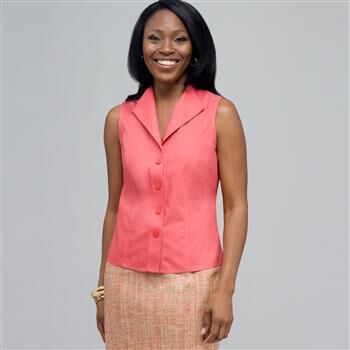 Sleeveless Blouse. x0016, , large