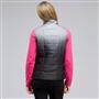 Mock Neck Quilted Vest x0034, , small