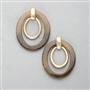 Double Hoop Clip On Earring x0072, , small