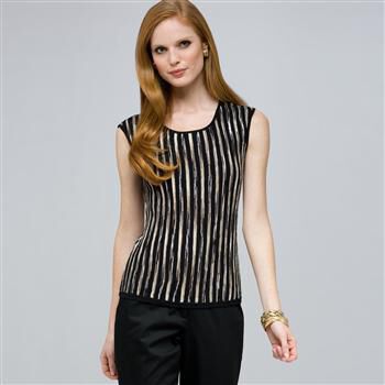 Sleeveless Shell. x0036, , large