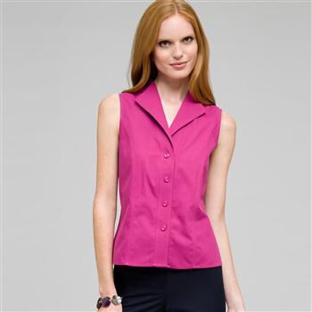 Sleeveless Blouse x0084, , large