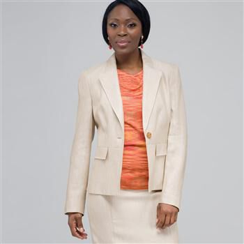 Jewel Neck Jacket. x0085, , large