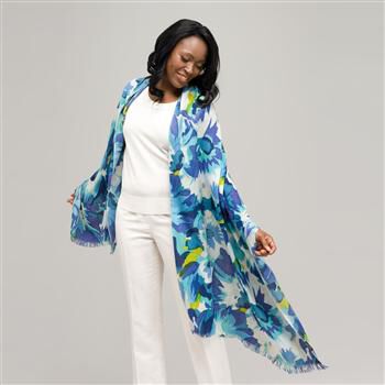 Floral Luxe Scarf x0035, , large