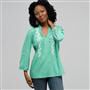 3/4 Sleeve Tunic x0092, , small