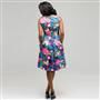Floral V-Neck Dress x0024, , small