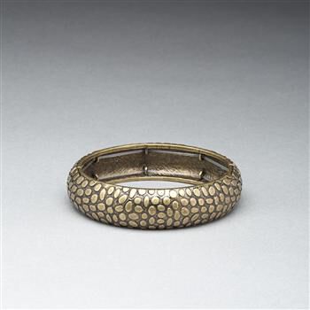 Gold Stretch Bangle x0016, , large