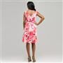 Floral V-Neck Dress x0075, , small