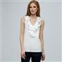 Sleeveless Ruffle Blouse. x0023, , small