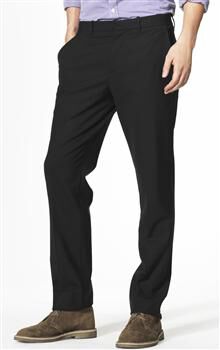 Microcheck Straight Leg Trousers x0012, , large