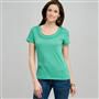 Scoop Neck Tee With Applique x0092, , small