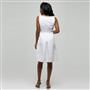 White Dress with Jewel Neckline x0066, , small