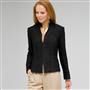 Textured Zip Front Jacket x0028, , small