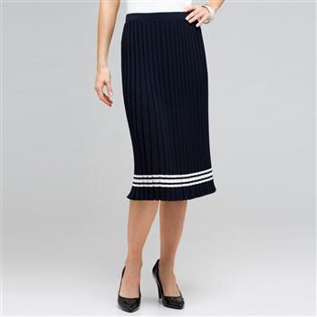 Long Pleated Skirt x0026, , large