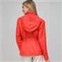 Belted Hooded Jacket x0013, Cardinal Red, small