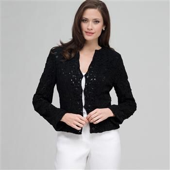 Crew Neck Jacket. x0053, , large