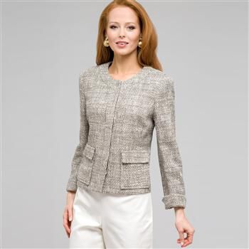 Button Front Jacket x0047, , large