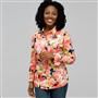 Floral Long Sleeve Roll Up Shirt x0098, , small
