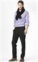 Microcheck Straight Leg Trousers x0012, , small