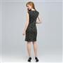 Drape Neck Dress. x0018, , small