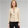 Notch Collar Basket Weave Jacket x0033, , small